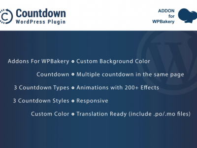 Countdown - Addons for WPBakery Page Builder