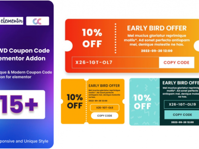 Coupon Code WordPress Plugin for Elementor