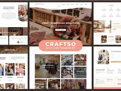 Craftso - Crafting Elementor Template Kit