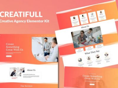 Creatifull - Creative Agency Elementor Template Kit