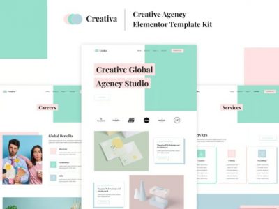Creativa - Creative Agency Elementor Template Kit