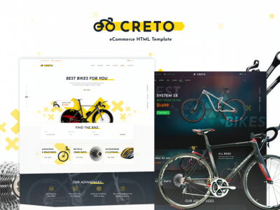 Creto | eCommerce HTML Template