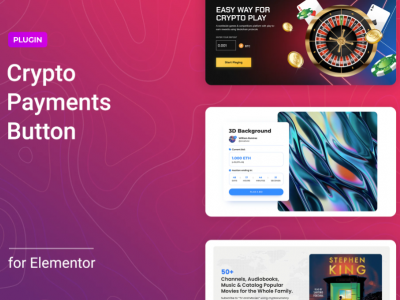 Crypto Payment Button for Elementor