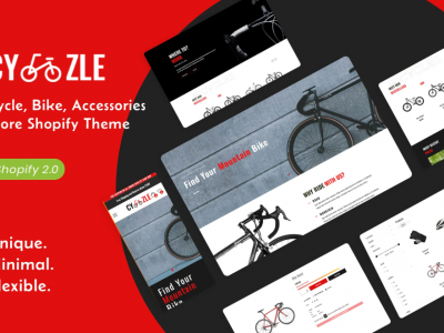 Cyzle - Cycle, Bike, Accessories Shopify Theme