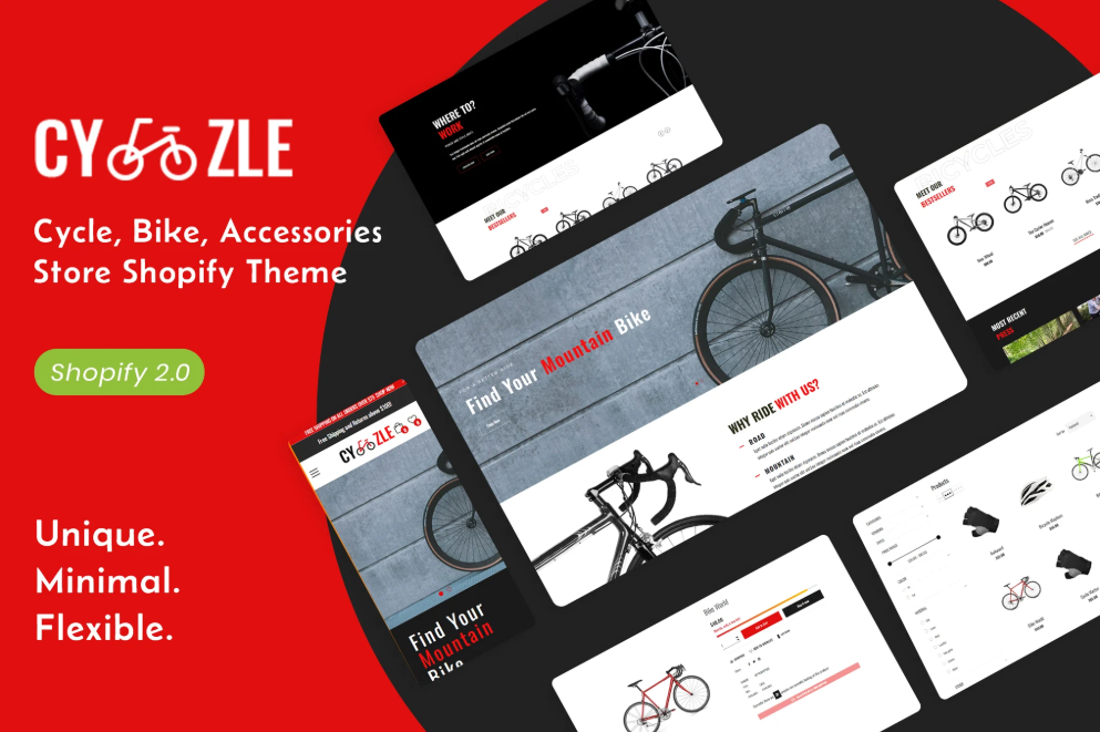 Cyzle - Cycle, Bike, Accessories Shopify Theme