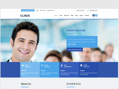 CLINIX Medical Unbounce Landing Page
