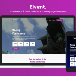 Eivent — Conference & Event Unbounce Landing Page