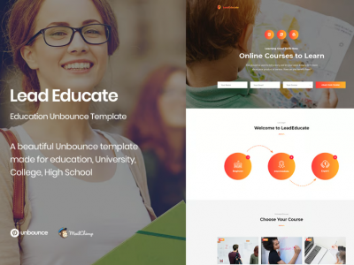 LeadEducate - Education Unbounce Landing Page