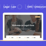 Legal - Law Unbounce Template