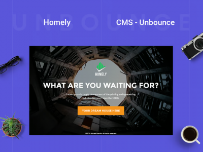 Homely - CMS Real Estate Unbounce Template
