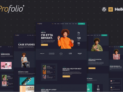 Profolio - CV Resume Portfolio Elementor Template Kit