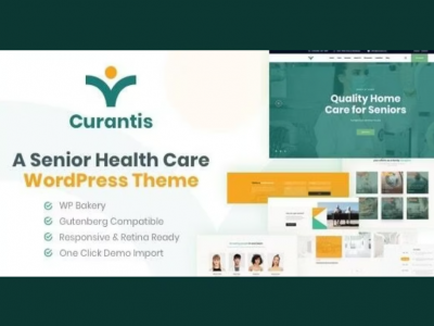 Curantis - Medical Care and Nursing WordPress
