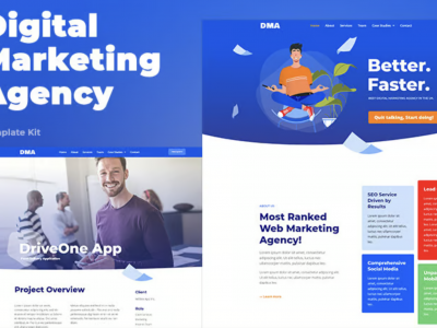 DMA - Digital Marketing Agency Template Kit