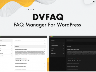 DV FAQ - Advanced WordPress FAQ Plugin