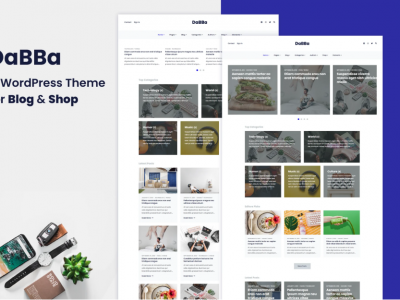 Dabba – A WordPress Theme For Blog & Shop