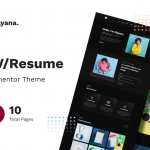 Dayana - Resume Elementor Pro Template Kit