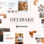 Delibake - Bakery and Pastry Elementor Template Kit