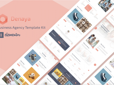 Denaya - Business Agency Elementor Template Kit