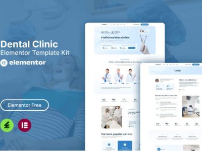 Dentcys - Dental Clinic Elementor Template Kit