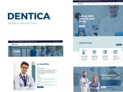 Dentica - Dental Clinic Elementor Template Kit