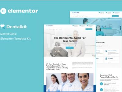 Dentistkit - Dental Clinic Elementor Template Kit
