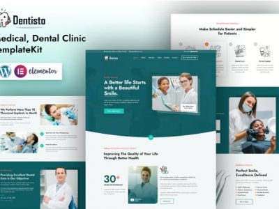 Dentisto | Dentist & Medical Elementor Template Kit