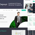 Deposyt - Investment & Finance Elementor Pro Template Kit