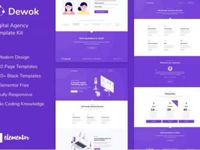Dewok - Digital Agency Template Kit