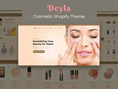 Deyla - Skincare Cosmetics Shopify Theme
