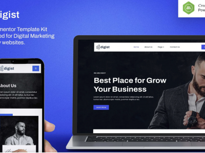 Digist – Digital Marketing Agency Elementor Template Kit