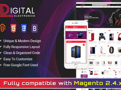 Digital - Responsive Magento 2 Shopping Theme