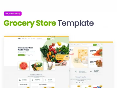 Disho – Grocery Store Elementor Pro Template Kit