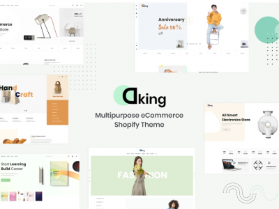 Dking – Multipurpose eCommerce Shopify Theme
