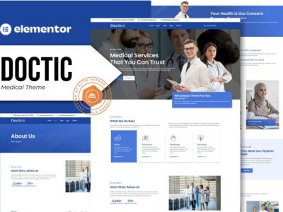 Doctic - Medical Elementor Template Kit