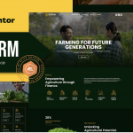 Dofarm - Agriculture Finance Elementor Pro Template Kit