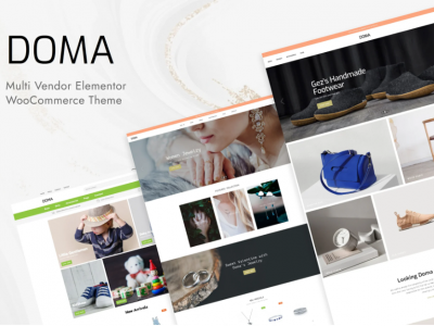 Doma - Multi Vendor Elementor WooCommerce Theme