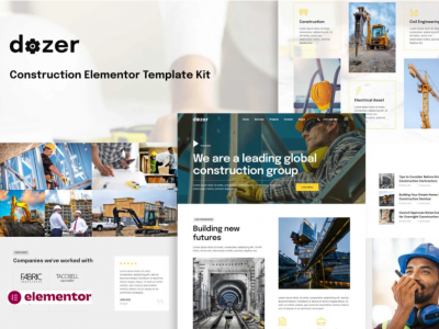 Dozer - Construction Elementor Template Kit