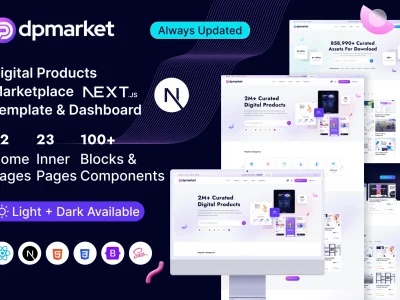 DpMarket – Digital MultiVendor Next js