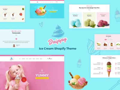 Drippy - Responsive IceCream Shopify Theme