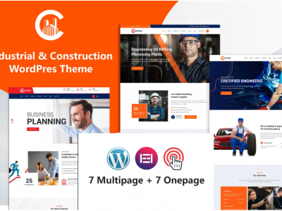 Dustra - Industrial & Construction WordPress Theme