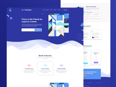 Ebookyo - Ebook Unbounce Landing Page Template