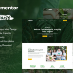 EcoRaise - Environmental Charity & Nonprofit Elementor Template Kit