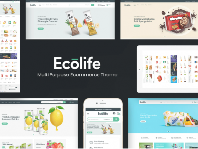 Ecolife - Organic WooCommerce WordPress Theme