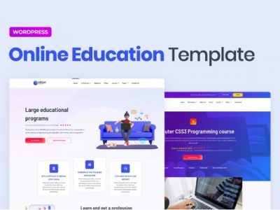 Edison – Online Education Elementor Template Kit
