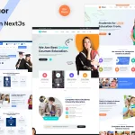 Education NextJs Template - Eduor