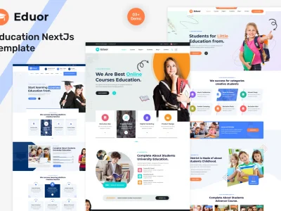 Education NextJs Template - Eduor