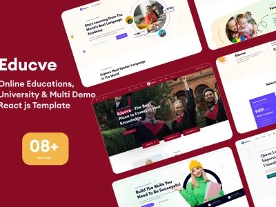 Educve-University, Online Courses & Multi Demo Edu