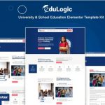 Edulogic - University & School Education Elementor Template Kit