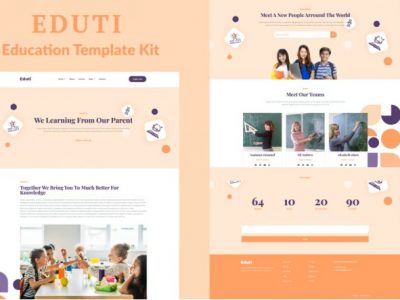 Eduti - Education Elementor Template Kit