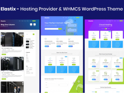 Elastix - Hosting Provider & WHMCS WordPress